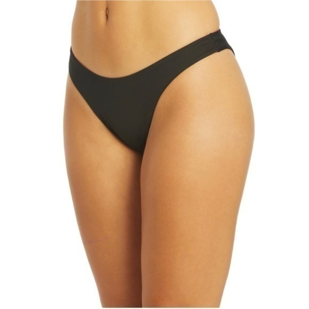 Nike Womens Colorblock Reversible Sling Bikini Bottom Large Black Pink Swim NEW - Picture 6 of 12